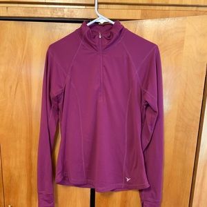 Purple old navy half zip